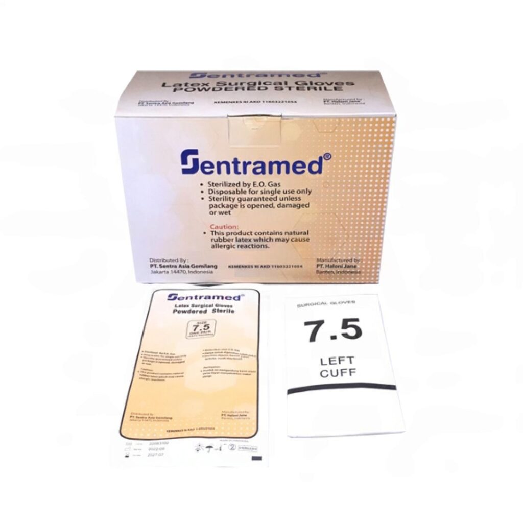 Sentramed Latex Surgical Powdered Sterille 2